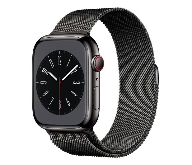 Apple Watch 8 41/Graphite Steel/Graphite Milanese Loop LTE - 1070989 - zdjęcie